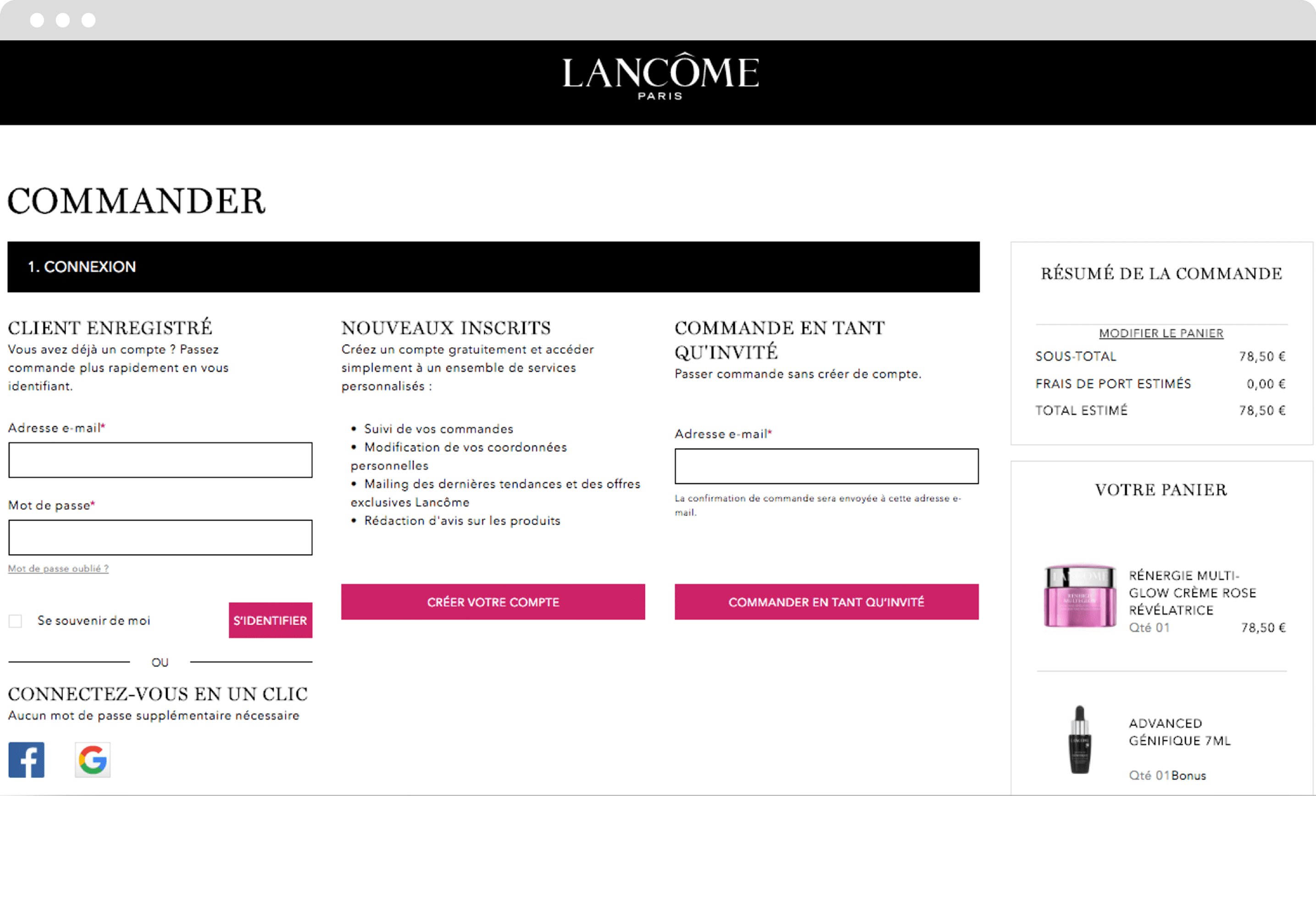 Lancome variation